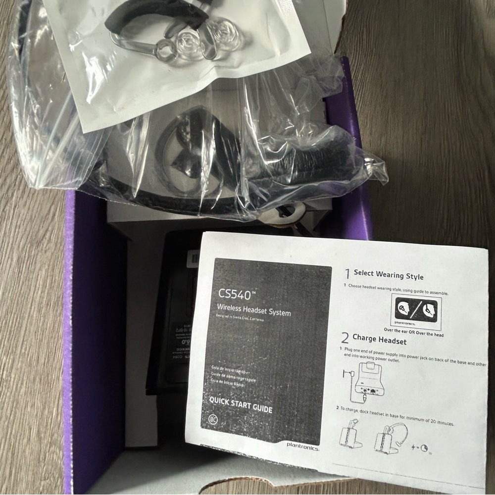Headset Advisor Plantronics CS540 Wireless Office Headset System